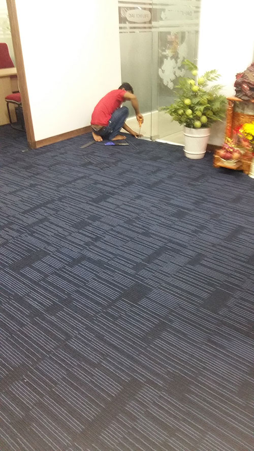 Thảm gạch trải văn phòng, thảm văn phòng