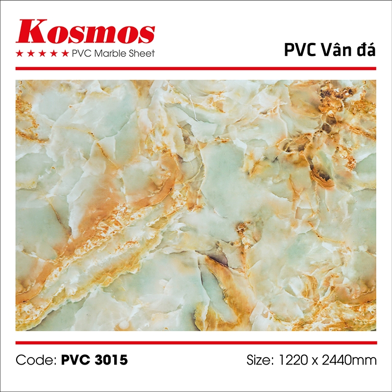 Tấm ốp vân đá PVC3015