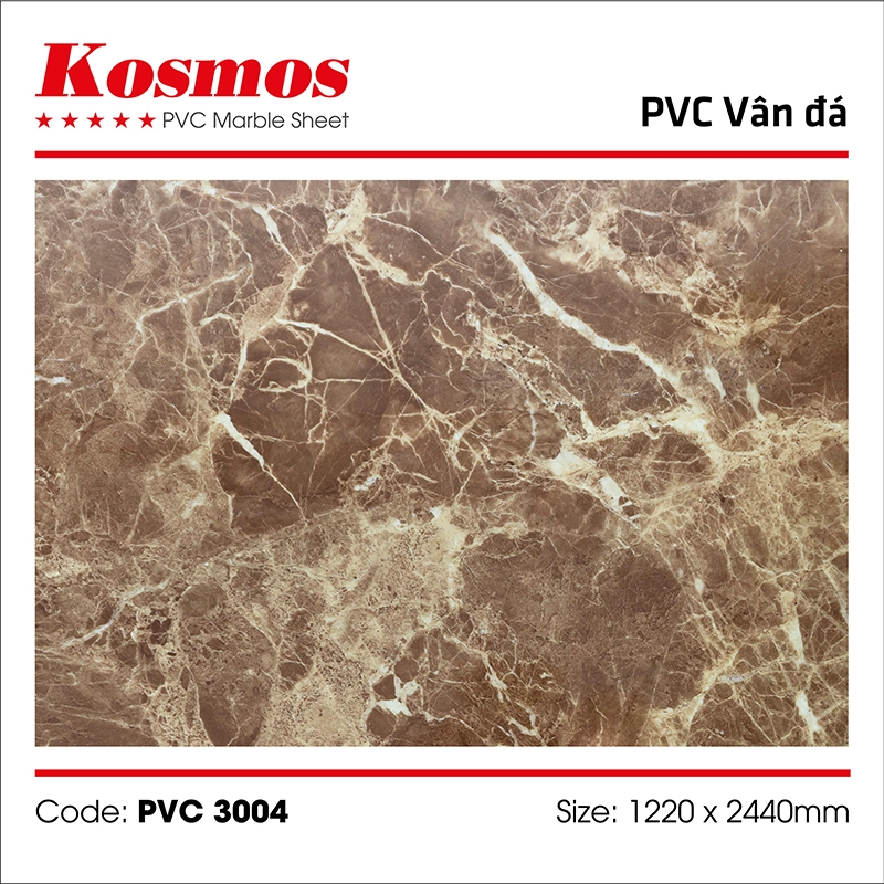 Tấm ốp  vân đá PVC3004