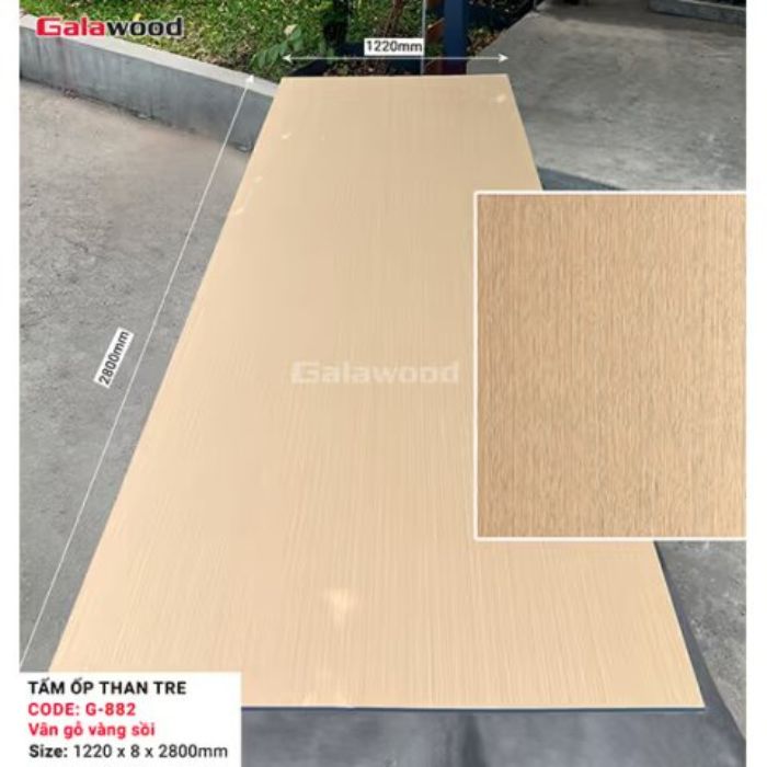 Tấm ốp than tre Galawood G-882