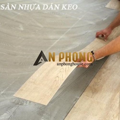 Sàn nhựa dán keo 3mm
