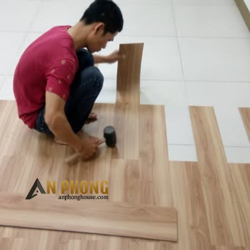 Thi công Sàn nhựa dán keo EDGE DECO 3mm mã MS-P901