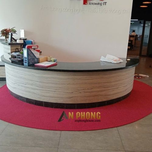 Thi Công Trải Thảm Sảnh Tiếp Tân Tại Công Ty HPT Khu Công Nghệ Cao Thủ Đức