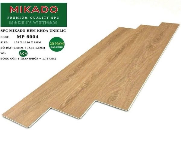 Sàn nhựa giả gỗ 8mm MP 6004