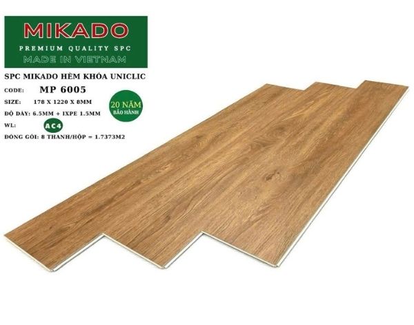 Sàn nhựa giả gỗ 8mm MP 6005