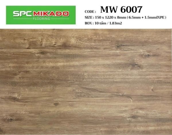 Sàn nhựa giả gỗ MW 6007